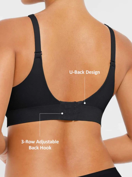 Feelingirl Wireless Push-Up Naadloos Comfortabele Volledige Dekking BH