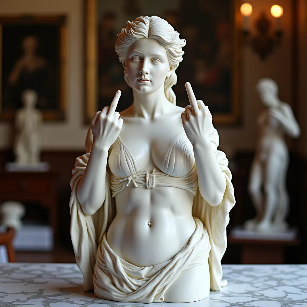 Venus met Attitude - Het Originele Icoon voor een brutale statement!