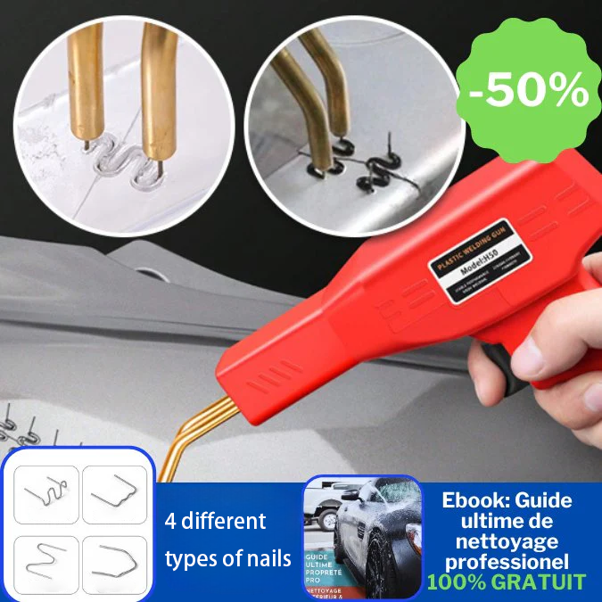 Plasticrepair™ | Pistolet de soudure de pare choc plastique