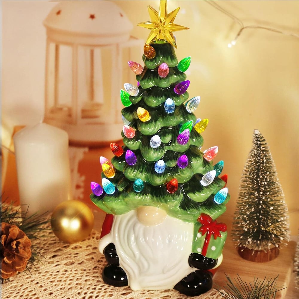 Verlichte Kerstkabouterboom - Het Gezlligste Kerstornament