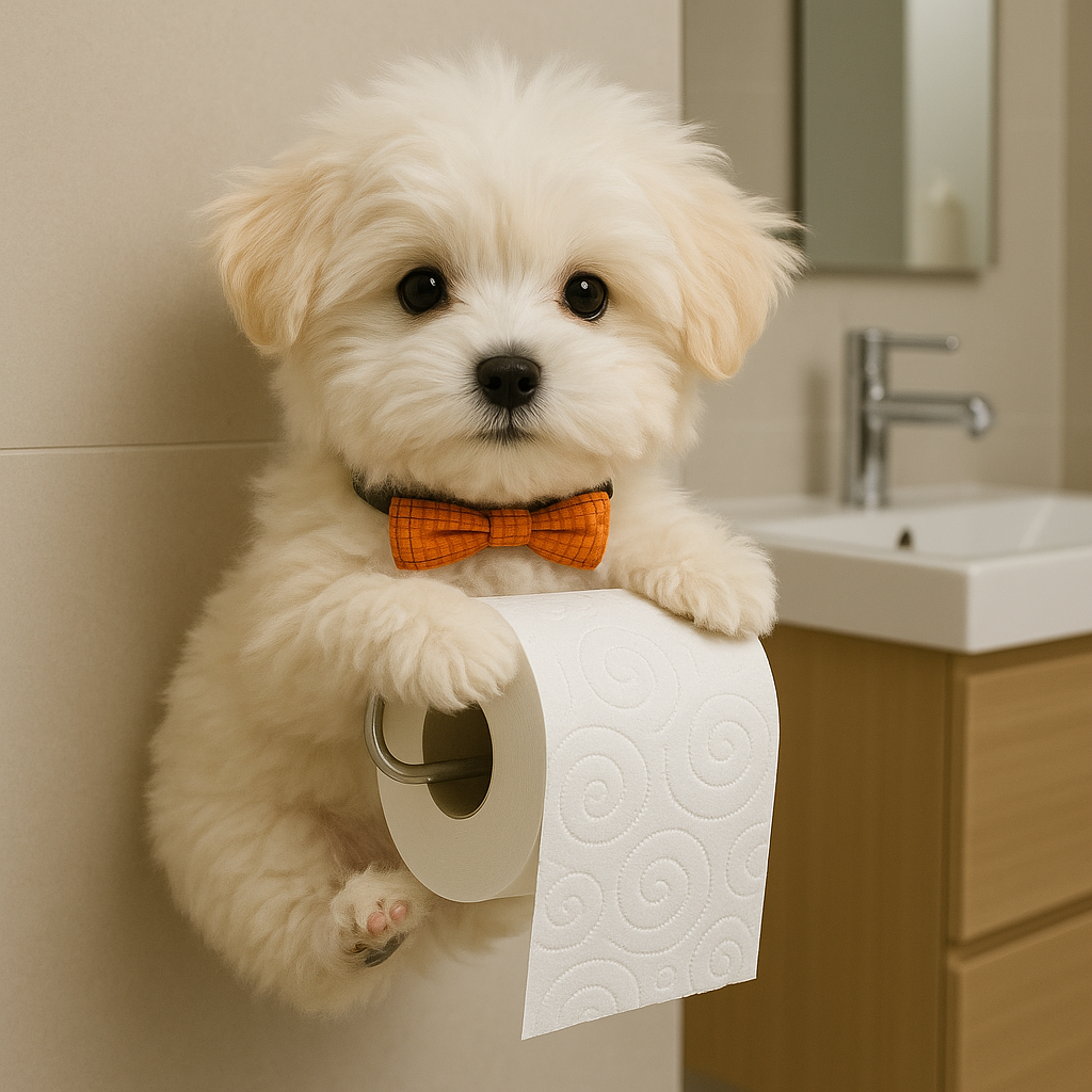 Bruno - WC Rolhouder🐾