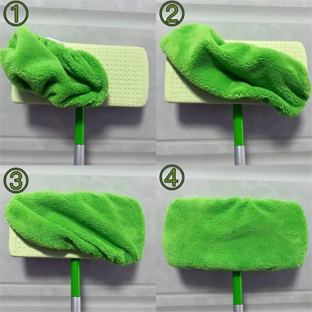 GreenSweep™ - Herbruikbare mop voor Swiffer | 2+2 GRATIS