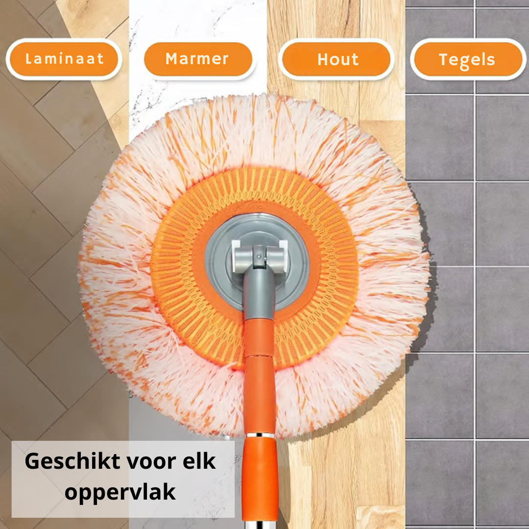 TopClean360™ Mop - Tot aan het plafond, in elke hoek