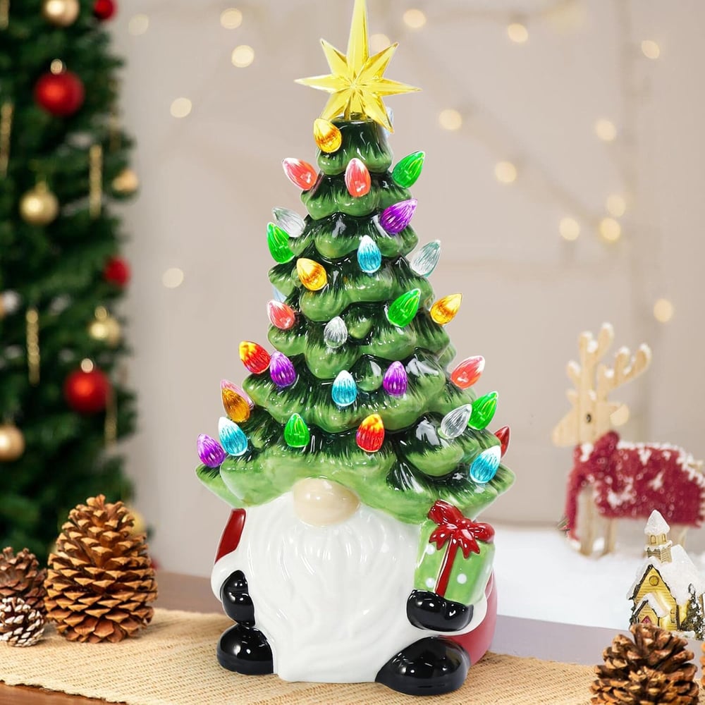 Verlichte Kerstkabouterboom - Het Gezlligste Kerstornament