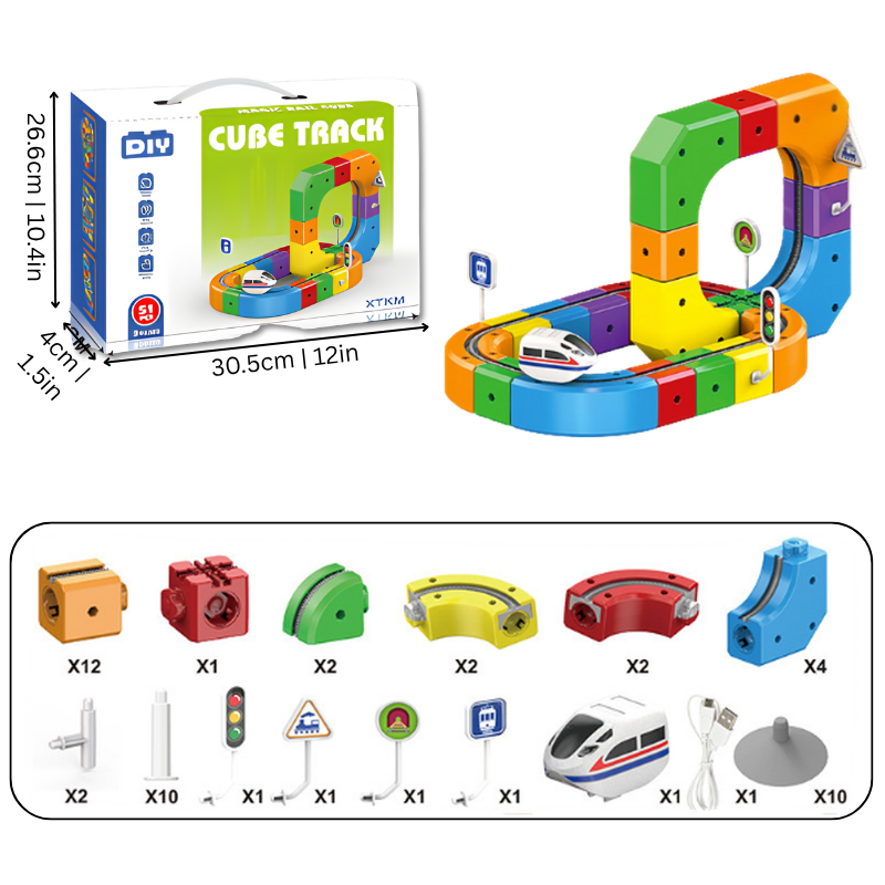 Trackfusion STEM Magnetische Treinblokken