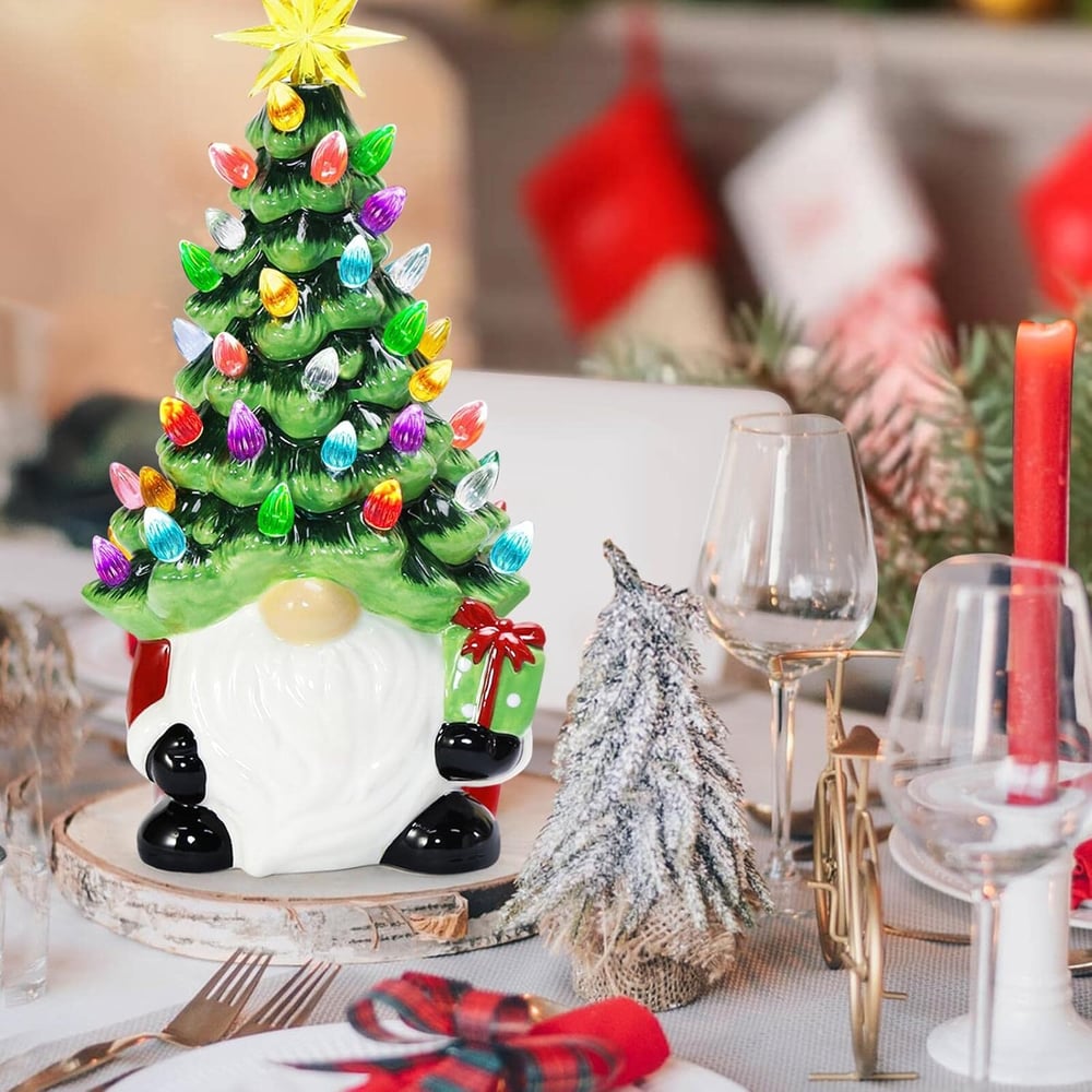 Verlichte Kerstkabouterboom - Het Gezlligste Kerstornament