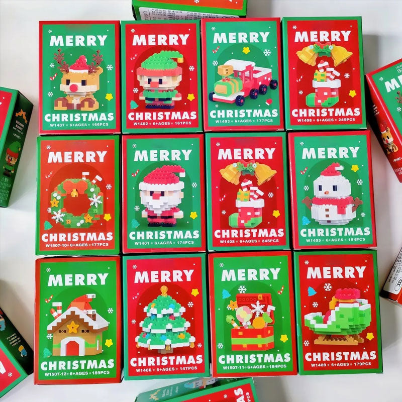 Kerstmis Bouwsets - Figuurtjes, Kersthuis en Adventskalender