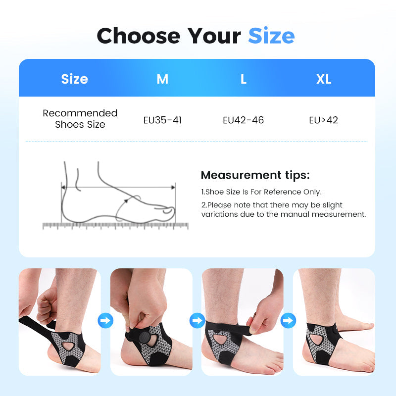 🔥2025 Hot Sale 50% KORTING🎁Verstelbare elastische enkelbrace