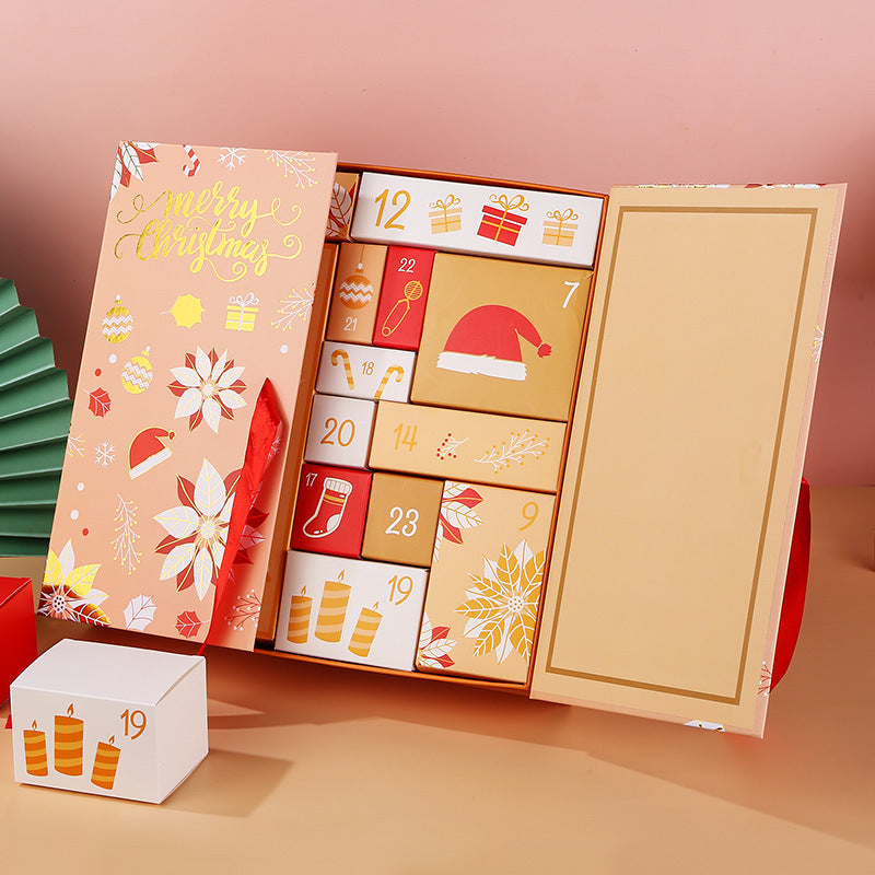 π 24 dagen vol verrassingen β Roze marmeren adventskalender 2025