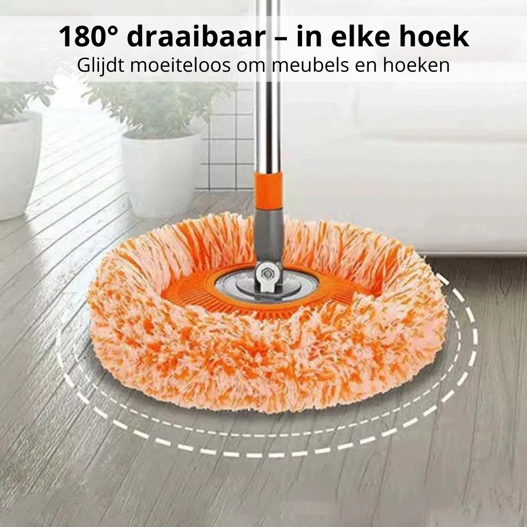 TopClean360™ Mop - Tot aan het plafond, in elke hoek