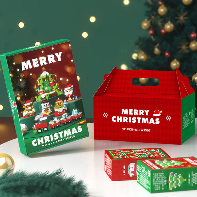 Kerstmis Bouwsets - Figuurtjes, Kersthuis en Adventskalender