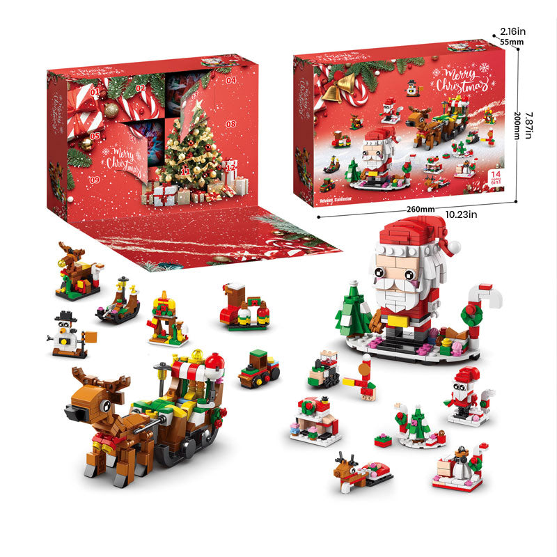 Kerstmis Bouwsets - Figuurtjes, Kersthuis en Adventskalender