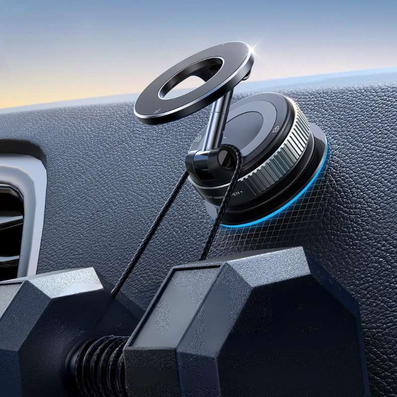 Holder360° MagneticMount 1+1 GRATIS: 360° draaibare magnetische telefoonhouder - opvouwbaar & universeel