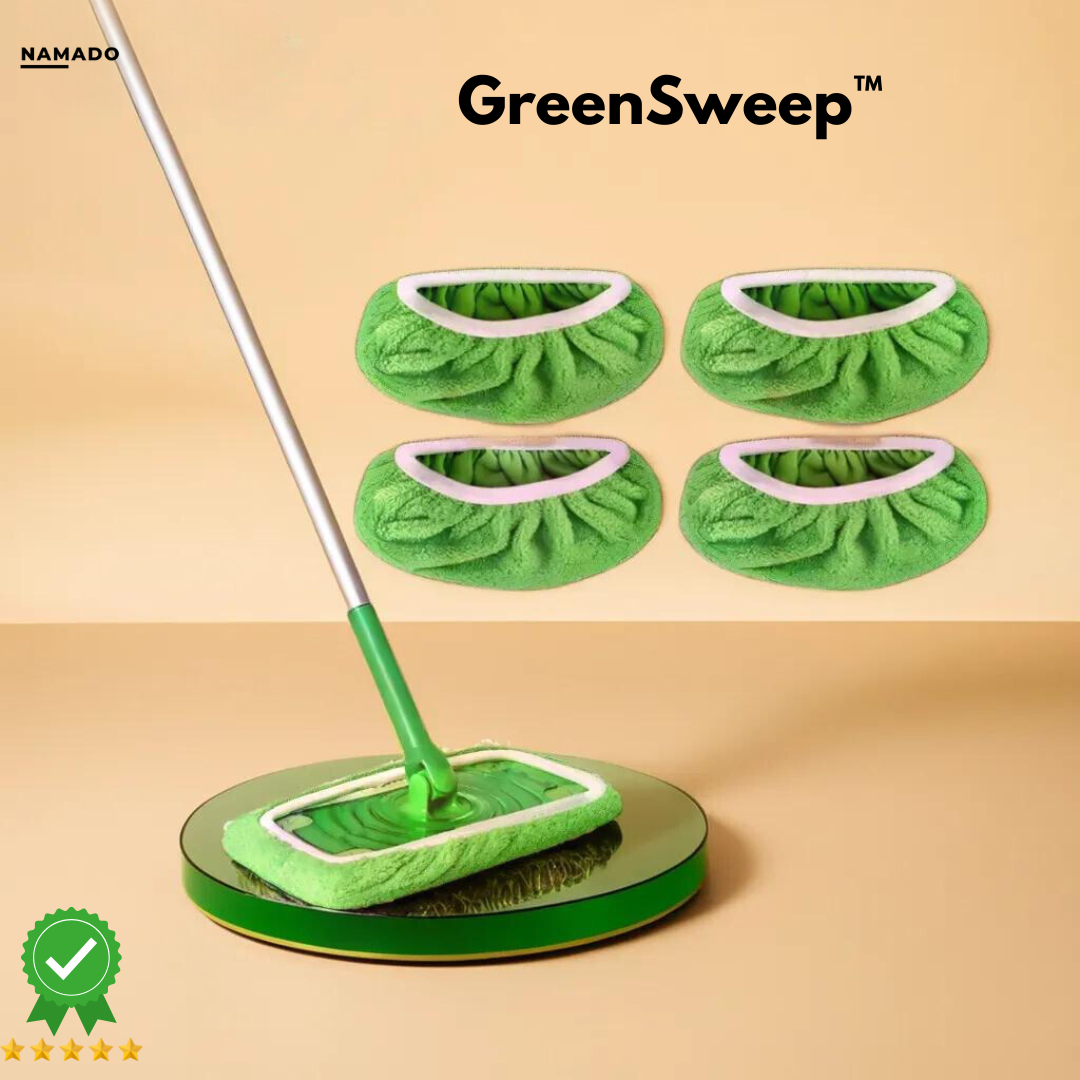 Namado GreenSweep™ - Herbruikbare mop voor Swiffer | 2+2 GRATIS