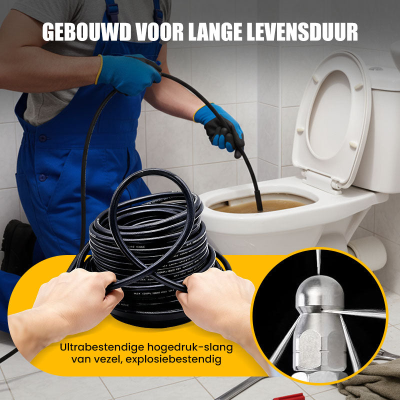 π₯Hot Sale 50% KORTINGπ₯5800PSI rioolreinigingsset voor hogedrukreinige