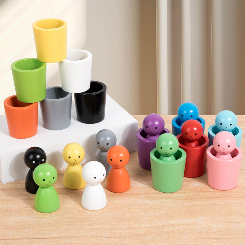 Kletshuts™ SortingCups – Educatief Sorteer- en Kleurenspel voor Kinderen
