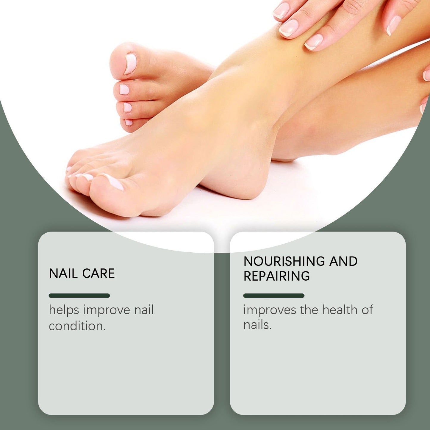 NailDrops 1+1 GRATIS: Vloeibare Nagelschimmelherst Reparatieellende Druppels