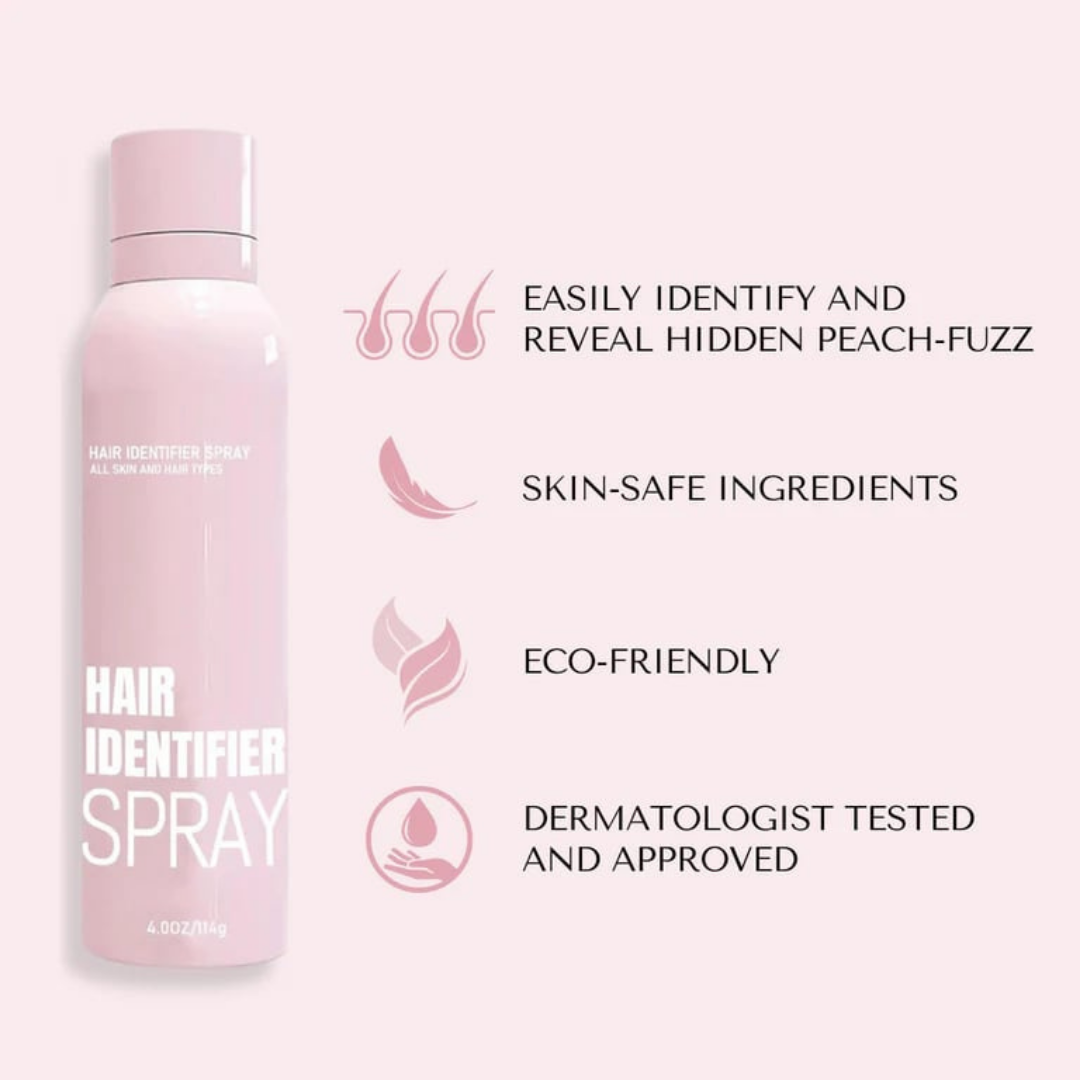 HairIdentifier 1+1 GRATIS: Gemakkelijk Te Gebruiken Gezichtshaar Identificatie Spray Met Scheermessen