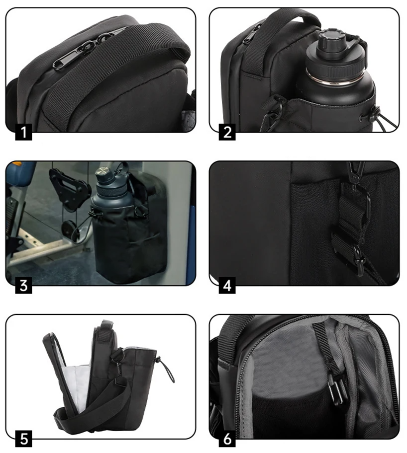 Icone™ MagneticBag: Kleine Waterdichte Magnetische Sportschool Tas