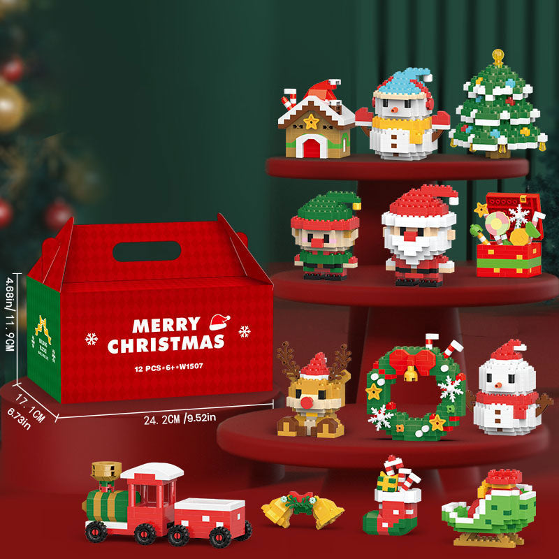 Kerstmis Bouwsets - Figuurtjes, Kersthuis en Adventskalender