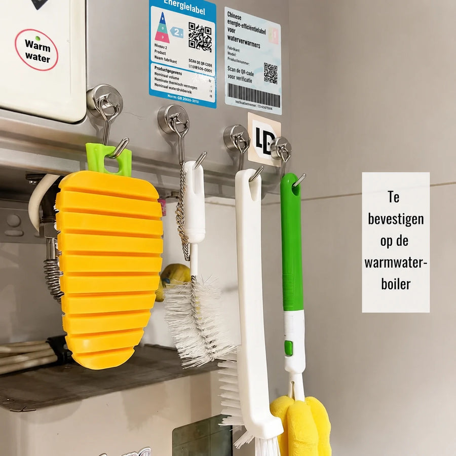 Magnetische keukenhaken voor kleine accessoires