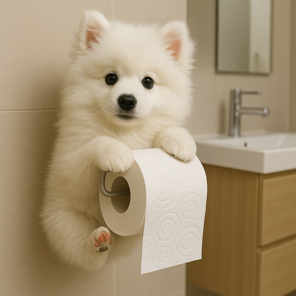 Bruno - WC Rolhouder🐾