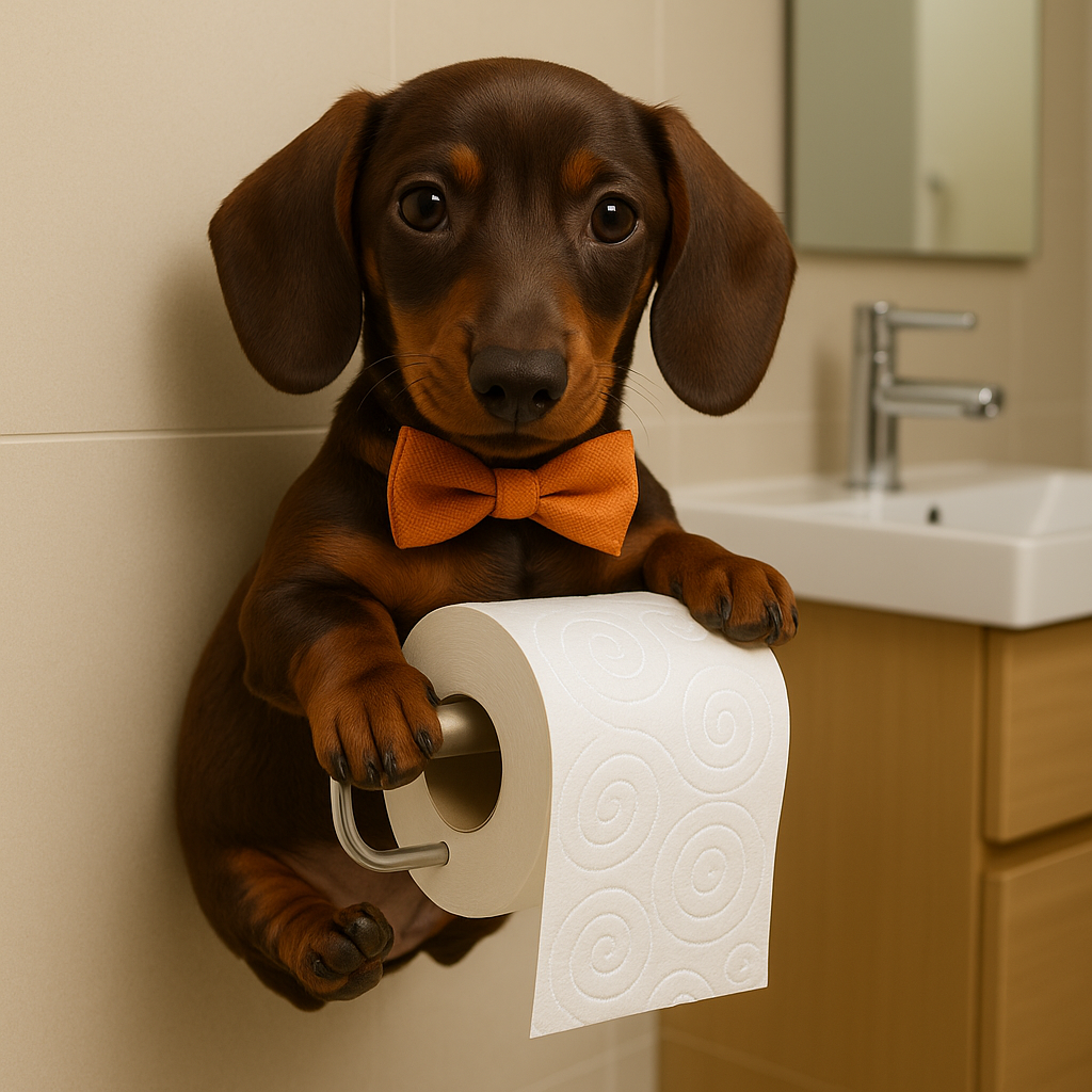 Bruno - WC Rolhouder🐾