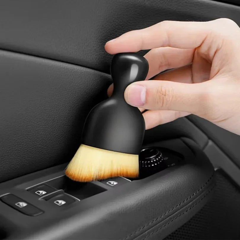Zachte detailborstel voor auto-interieur (10 × 6 cm)