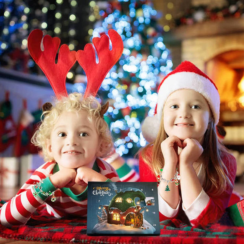 🎅🎄DIY 24 Dagen Kerst Countdown Kalender Armbandenset