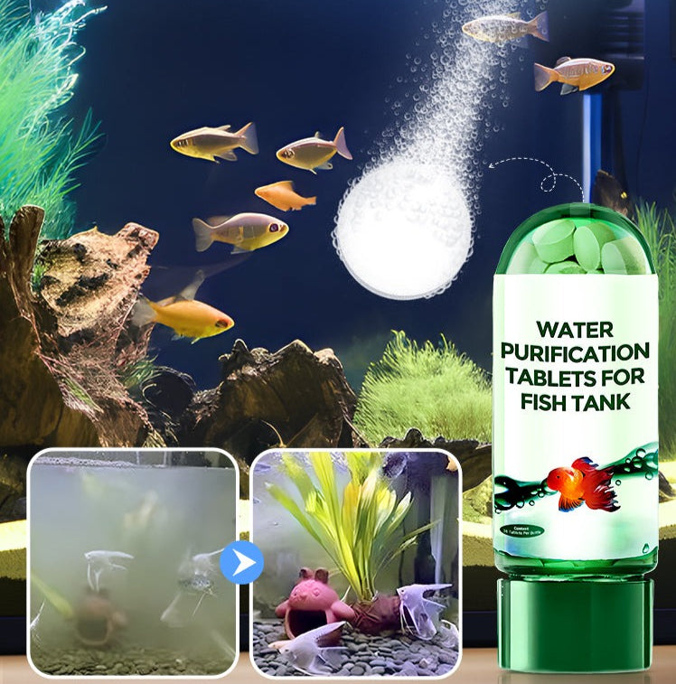 TankPurifier - Snel En Effectief Water Reiniger Tablet Voor Aquarium