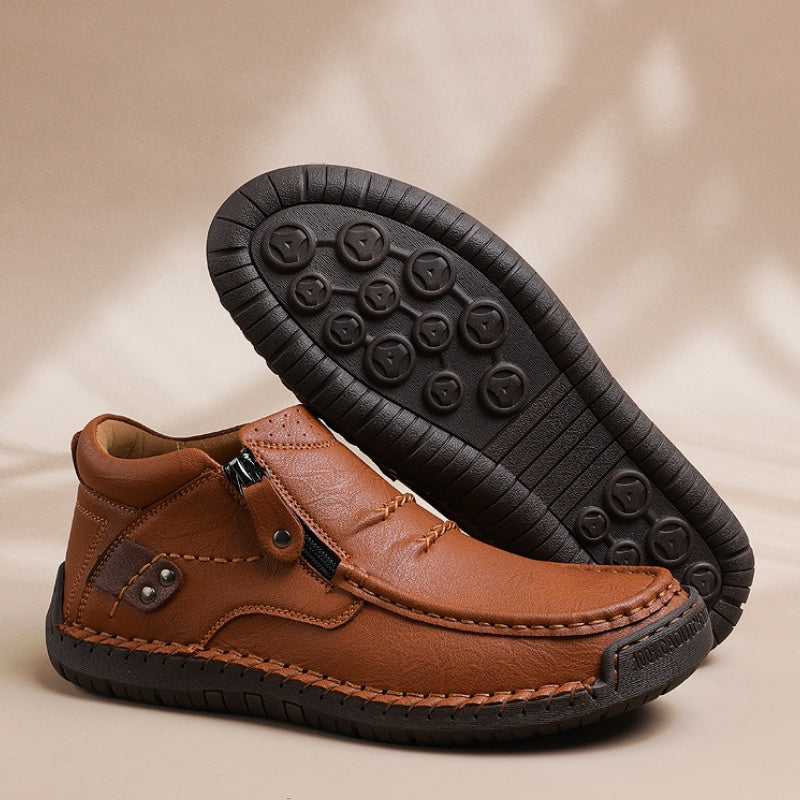 π₯2025 Hot SaleπRetro outdoor casual PU-schoenen voor heren