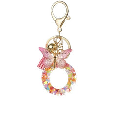 Vlinderletter Sleutelhanger, Levendig, Duurzaam En Lichtgewicht Cadeau