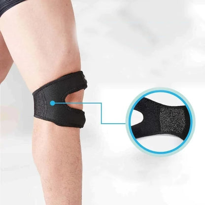 Knie-Stützbandage und Halteband