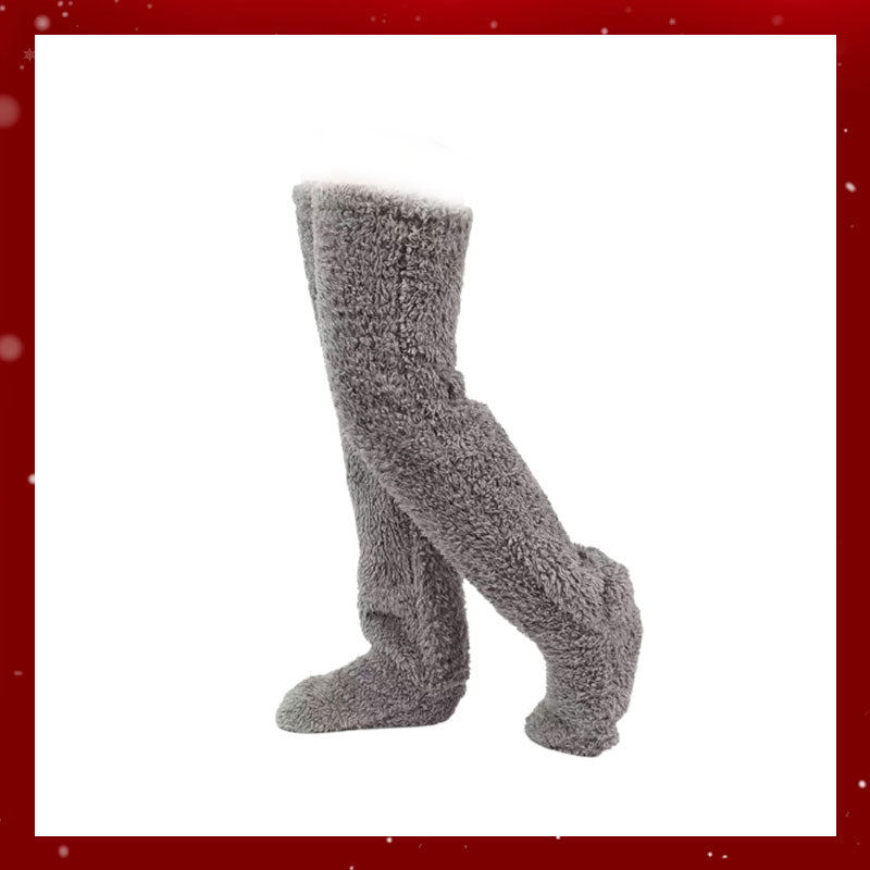 Goose Down Knee Socks For Christmas