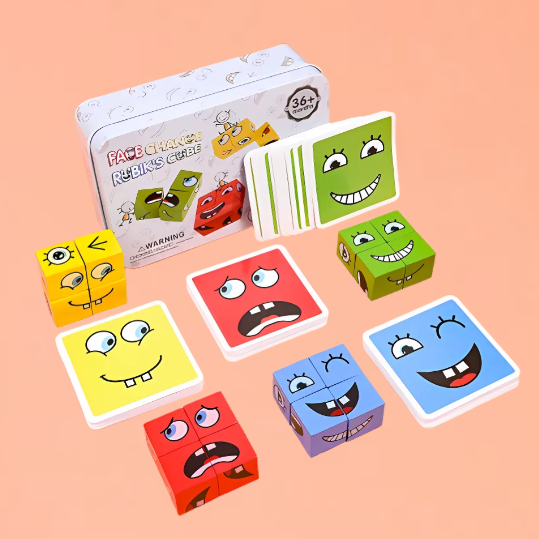 Kletshuts™ Expressie Puzzelblokken