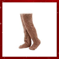 Goose Down Knee Socks For Christmas