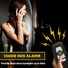 🔥 Jouw 3-in-1 Security Tool met Zaklamp, Alarm en Zelfverdediging