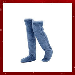 Goose Down Knee Socks For Christmas