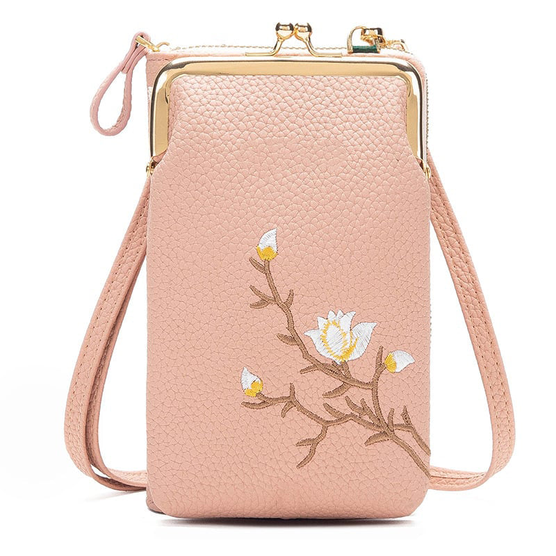 Crossbody mobiele telefoon portemonnee voor vrouwen
