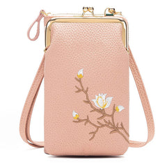 Crossbody mobiele telefoon portemonnee voor vrouwen