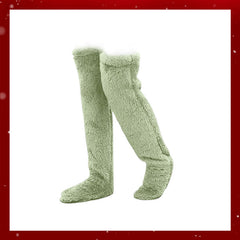 Goose Down Knee Socks For Christmas