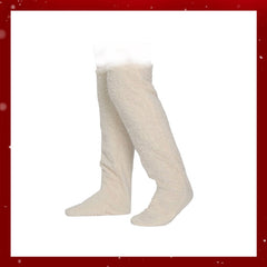 Goose Down Knee Socks For Christmas