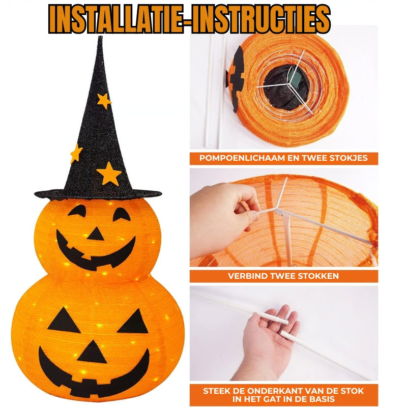Halloween Opvouwbare Pompoenman