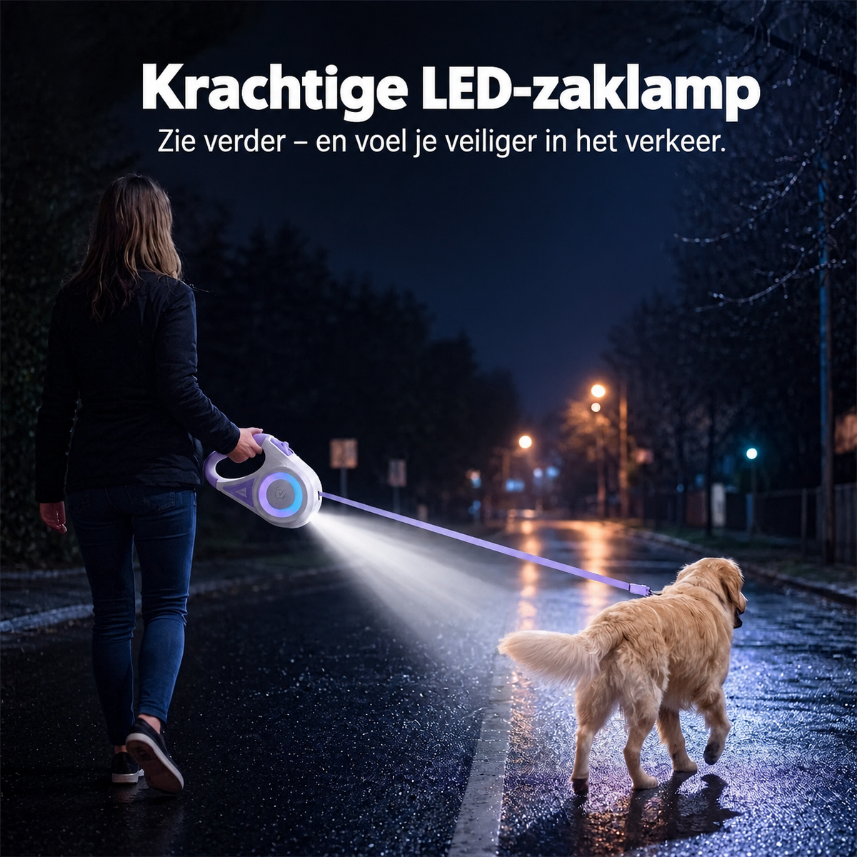 LumiLeash™ – hondenriem met verlichting