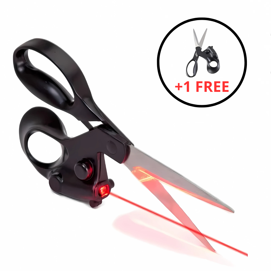 Globetrek° LaserScissors 1+1 GRATIS: Nauwkeurig Snijden Lasergestuurd Multifunctioneel Schaar