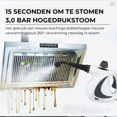 Handstoomreiniger voor Thuisgebruik - Multifunctionele Hogedruk Dieptereiniger
