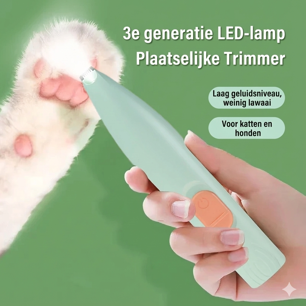 Stille Potentrimmer voor Hond & Kat - Veilig & Elektrisch