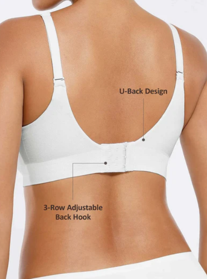 Feelingirl Wireless Push-Up Naadloos Comfortabele Volledige Dekking BH