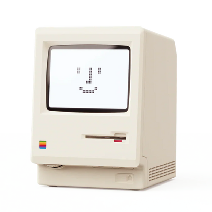 Retro Maclock Mini Mac Klok