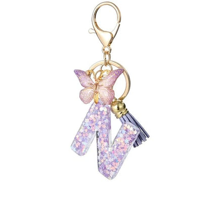 Vlinderletter Sleutelhanger, Levendig, Duurzaam En Lichtgewicht Cadeau